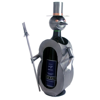 Snowman 1 Bottle Tabletop Wine Rack