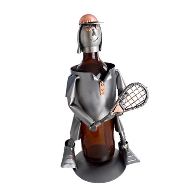 Tennis Female 1 Bottle Tabletop Wine Rack