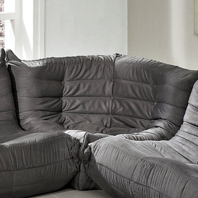 EEI-903-LGR FOW2922 Modway Waverunner Corner Loveseat
