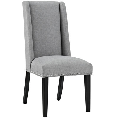 Baron Parsons Chair Upholstery: Fabric - Light Gray