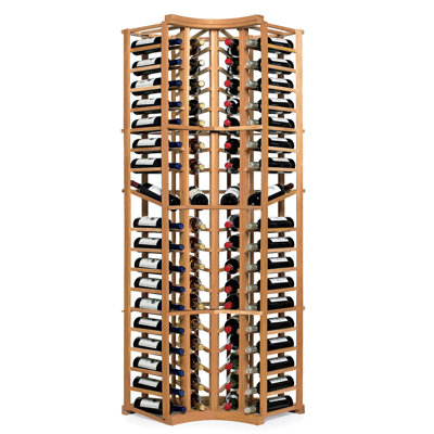 N'finity 72 Bottle Floor Wine Rack Finish: Natural