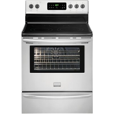 Gallery Series 5.7 cu. Ft. Electric Smoothtop Free-Standing Range Color: Stainless Steel image