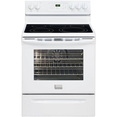 Gallery Series 5.7 cu. Ft. Electric Smoothtop Free-Standing Range Color: White image