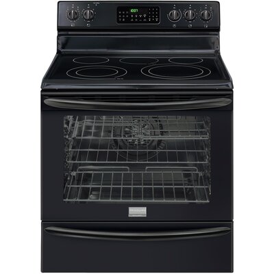 Gallery Series 5.8 cu. Ft. Electric Smoothtop Free-Standing Range Color: Black image