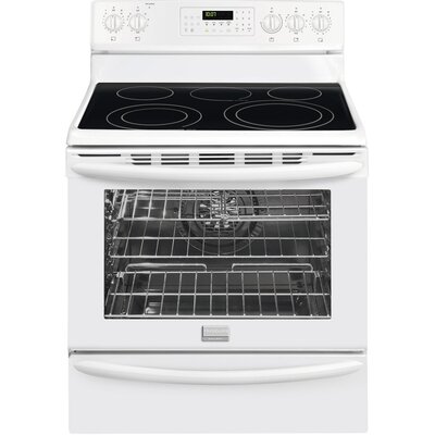Gallery Series 5.8 cu. Ft. Electric Smoothtop Free-Standing Range Color: White image