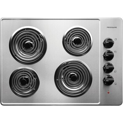 30 Electric Drop-In Cooktop Color: Stainless Steel image