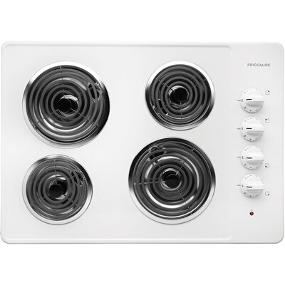 30 Electric Drop-In Cooktop Color: White image
