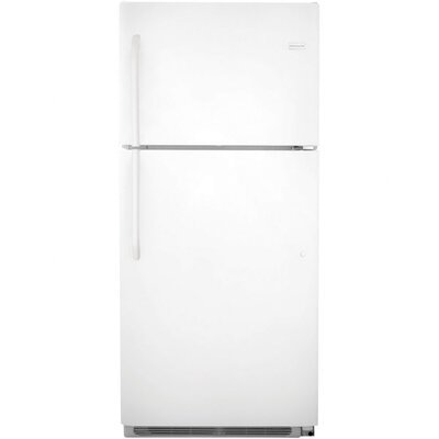 21 Cu. Ft. Top Freezer Refrigerator Color: White image