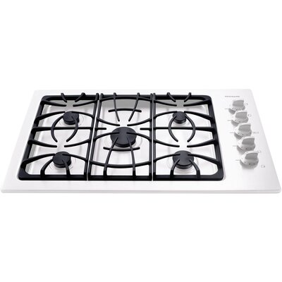 36 Gas Drop-In Cooktop Color: White image