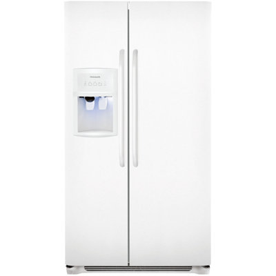 23 Cu. Ft. Side by Side Refrigerator Color: White image