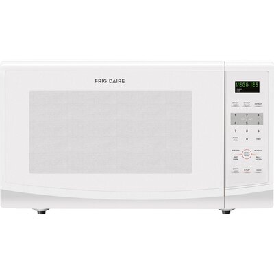2.2 Cu. Ft. 1200W Countertop Microwave Color: White image