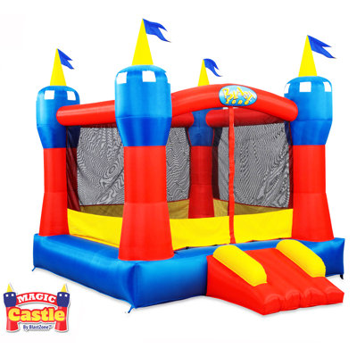 Blast Zone Magic Castle Inflatable Bounce House