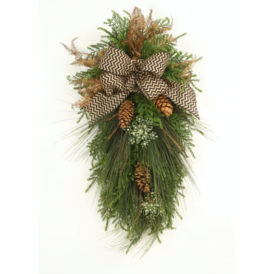 Chevron Pine Bell Pull image