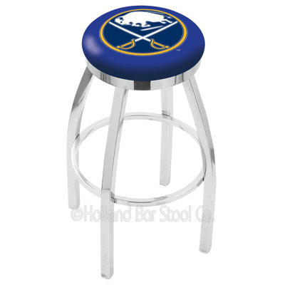 NHL 30 inch Swivel Bar Stool NHL Team: Buffalo Sabres