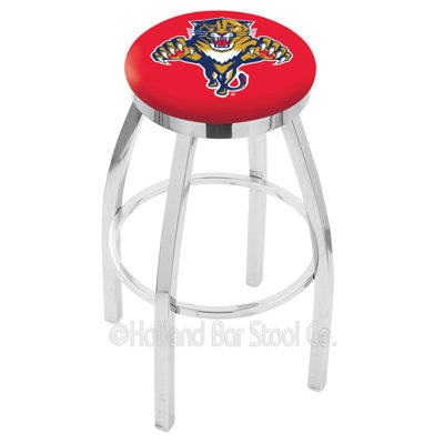 NHL 30 inch Swivel Bar Stool NHL Team: Florida Panthers