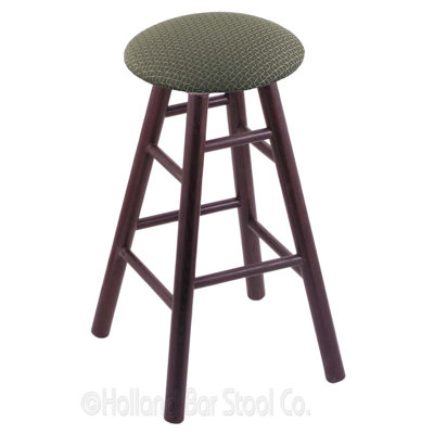 36 inch Swivel Bar Stool Upholstery: Axis Grove, Finish: Dark Cherry Oak