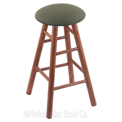 36 inch Swivel Bar Stool Upholstery: Axis Grove, Finish: Medium Oak