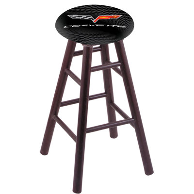 30 inch Bar Stool with Cushion Finish: Dark Cherry