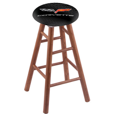 30 inch Bar Stool with Cushion Finish: Medium