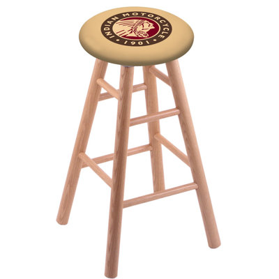 30 inch Bar Stool with Cushion Finish: Natural