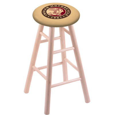 30 inch Bar Stool with Cushion Finish: Natural