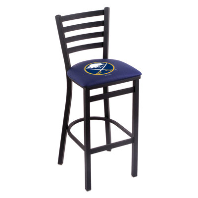 NHL Bar Stool with Cushion NHL Team: Buffalo Sabres