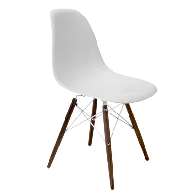 Isabelle Side Chair Finish White Gloss