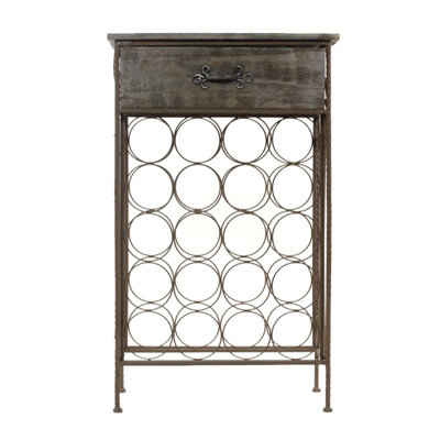 20 Bottle Floor Wine Rack