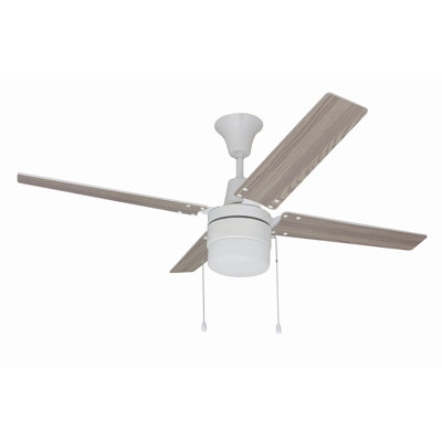 Where To Buy 48 Wakefield 4 Blade Ceiling Fan Finish White