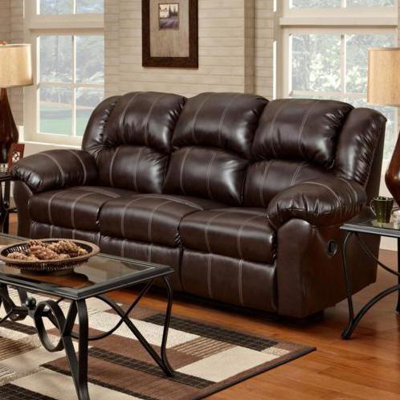 1003-BB WCF1655 Chelsea Home Ambrose Reclining Sofa