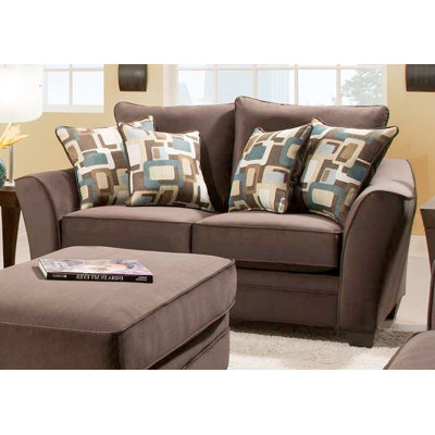 183852-4041-FE WCF1964 Chelsea Home Cupertino Loveseat