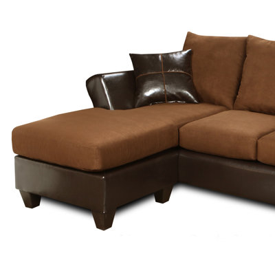 294165-S-DM WCF1659 Chelsea Home Peyton Chaise Sofa