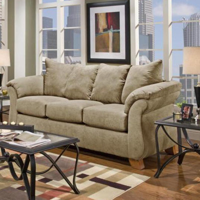6704-SC WCF1813 Chelsea Home Payton Sleeper Sofa