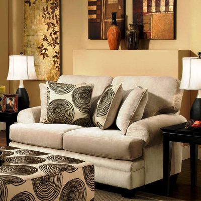 738642-10-GENS-35282 WCF1874 Chelsea Home Rayna Loveseat