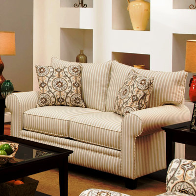 730216-10-GENS-42587 WCF1838 Chelsea Home Susie Loveseat