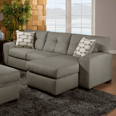 185107-9335-SEC-VLD WCF1969 Chelsea Home Rockland Sofa Chaise