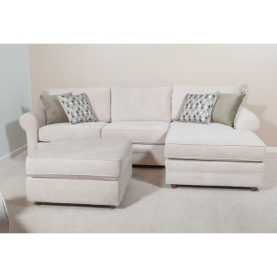 Chelsea Home 255100-SEC-BB Cork Reversible Sectional