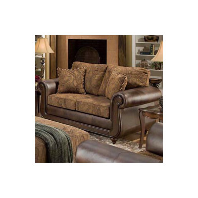 185852-6370 AMF1374 Chelsea Home Isle Loveseat
