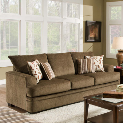 Chelsea Home 183653-1661 Cornell Cocoa Sofa