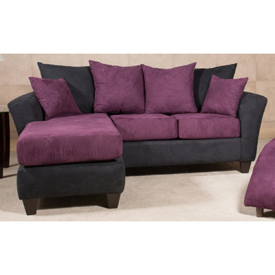 212120-64-CS-BE CHFC3128 Chelsea Home Lunenburg Chaise Sofa