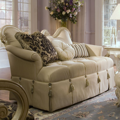 Michael Amini 54864-CHPGN-04 Champagne / Blanc Sofas