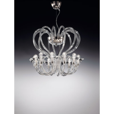 Babylon 12 Light Crystal Chandelier