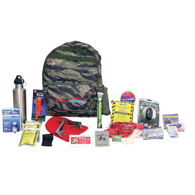 Emergency Deluxe 1 Person Outdoor Survival Kit Emergency Deluxe 1 Person Outdoor Survival Kit
