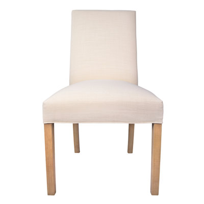 Parsons Chair Upholstery: Ivory