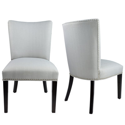 Sydny Concave Back Upholstered Parsons Chair
