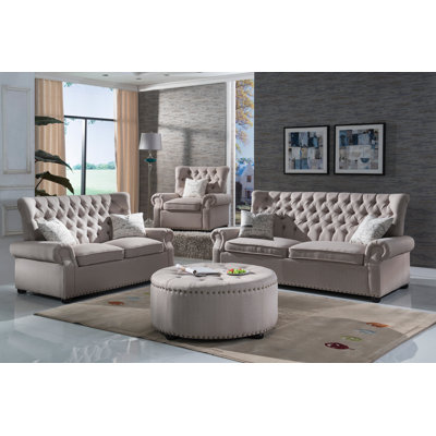 Darby Home Co DABY2831 Foster Sofa and Loveseat Set