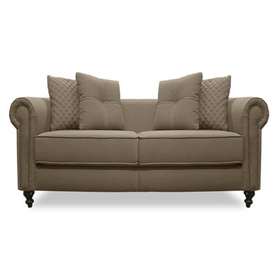 TAYLULISOFBROWN69 SOUT1185 South Cone Home Gautier Lux Sofa 69″ Upholstery