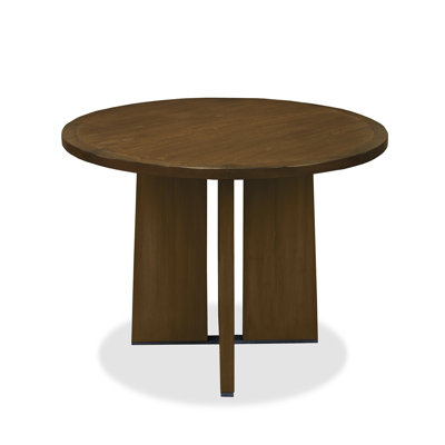 Ninette Pub Table Finish: Dry Smoke, Size: 42 inch H x 42 inch L x 42 inch W
