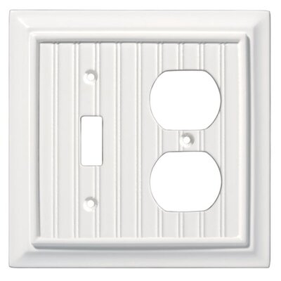 Beadboard Single Switch/Duplex Wall Plate