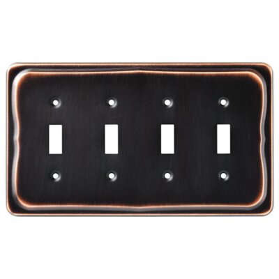 Tenley Quad Switch Wall Plate